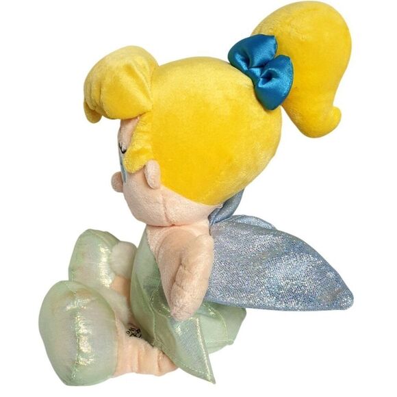 Walt Disney World Tinker Bell Plush 11" Doll Disneyland Peter Pan Snuggle Baby - Picture 2 of 7